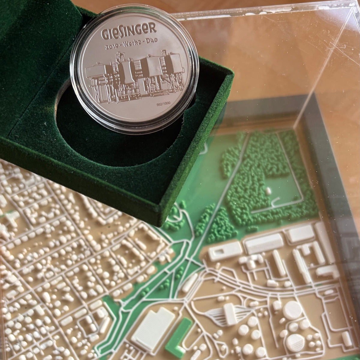 Set - Collector Coins 999 Silver Giesinger Bräu Anniversary 2026 - 3x 1/2 Ounce