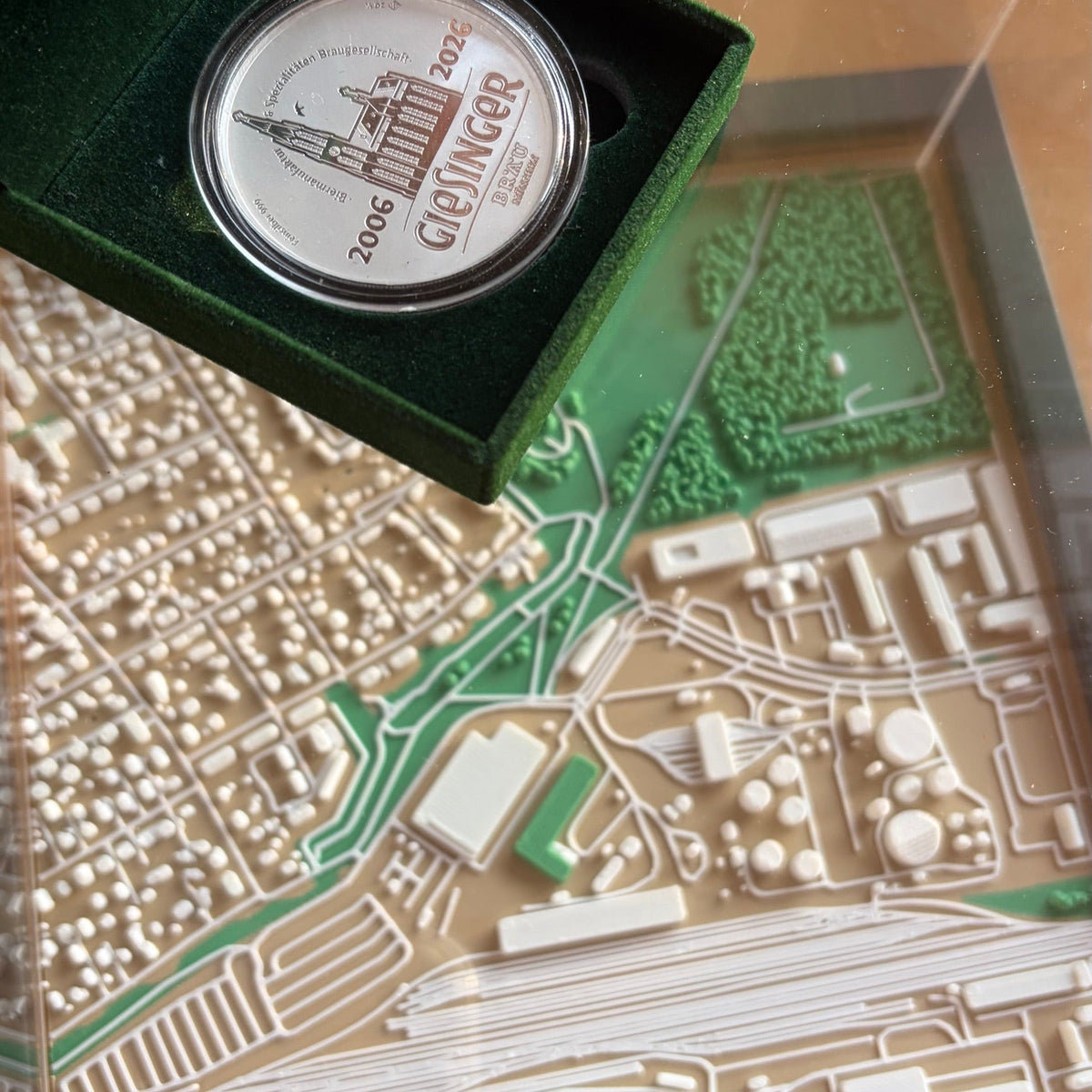 Collector's Coin 999 Silver Giesinger Bräu Anniversary 2026 - D40 Silver 999 1/2 Ounce